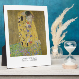 Gustav Klimt De Kus Schilderij - Bekende Klassieke Fotoplaat