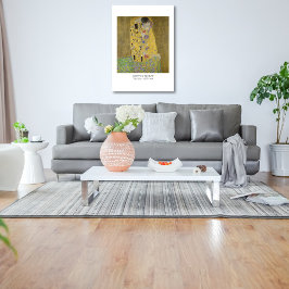 Gustav Klimt De Kus Schilderij - Beroemd Klassiek Canvas Afdruk