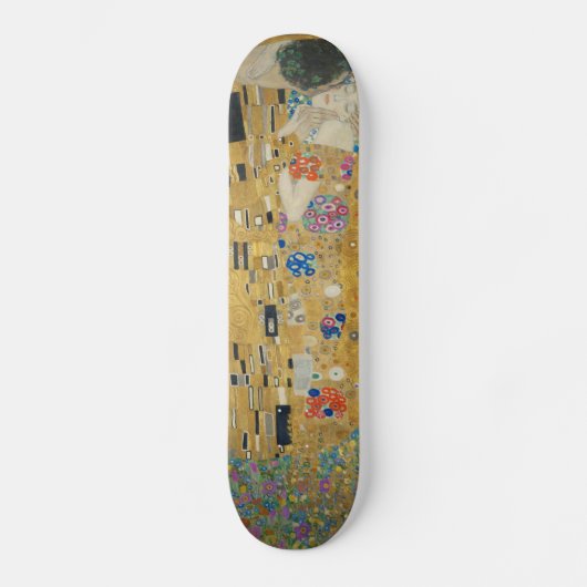 Gustav Klimt - De Kus Skateboard (Voorkant)
