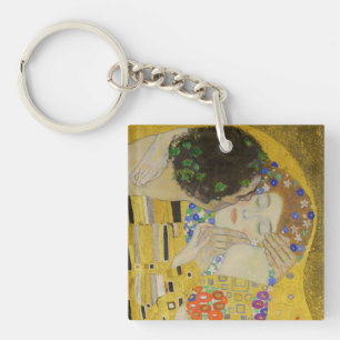 Gustav Klimt - De Kus Sleutelhanger