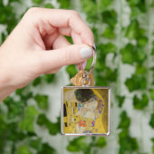 Gustav Klimt - De Kus Sleutelhanger (Hand)