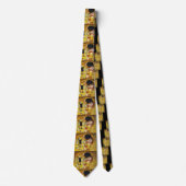 Gustav Klimt ,“ De Kus ” stropdas (Voorkant)