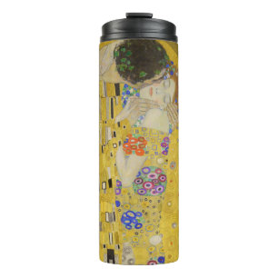 Gustav Klimt - De Kus Thermosbeker