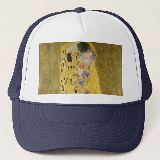 Gustav Klimt - De Kus Trucker Pet (Voorkant)