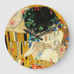Gustav Klimt - De Kus / Valentijnsdag Grote Klok