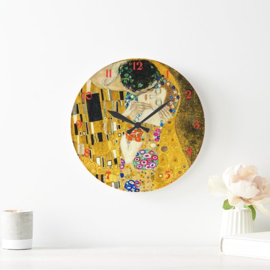 Gustav Klimt - De Kus / Valentijnsdag Grote Klok (Huis)