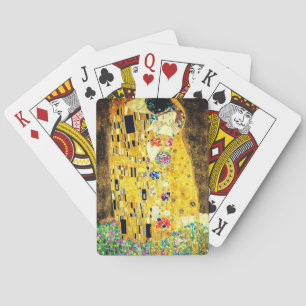 Gustav Klimt - De kus / Valentijnsdag kunst Pokerkaarten