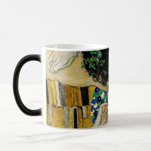 Gustav Klimt - De Kus / Valentijnsdag Magische Mok (Links)