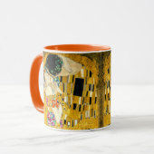 Gustav Klimt - De Kus / Valentijnsdag Mok (Voorkant links)