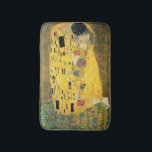 GUSTAV KLIMT - De kus van 1907 Badmat<br><div class="desc">GUSTAV KLIMT - The kiss 1907Oil and gold foil on canvas</div>