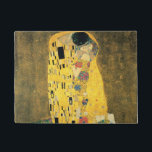 GUSTAV KLIMT - De kus van 1907 Deurmat<br><div class="desc">GUSTAV KLIMT - The kiss 1907Oil and gold foil on canvas</div>