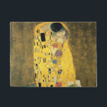 GUSTAV KLIMT - De kus van 1907 Deurmat<br><div class="desc">GUSTAV KLIMT - The kiss 1907Oil and gold foil on canvas</div>