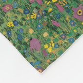 GUSTAV KLIMT - De kus van 1907 Fleece Deken (Hoek)