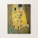 GUSTAV KLIMT - De kus van 1907 Legpuzzel<br><div class="desc">GUSTAV KLIMT - The kiss 1907Oil and gold foil on canvas</div>