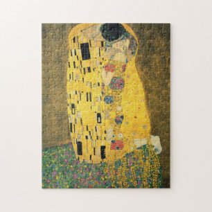 GUSTAV KLIMT - De kus van 1907 Legpuzzel