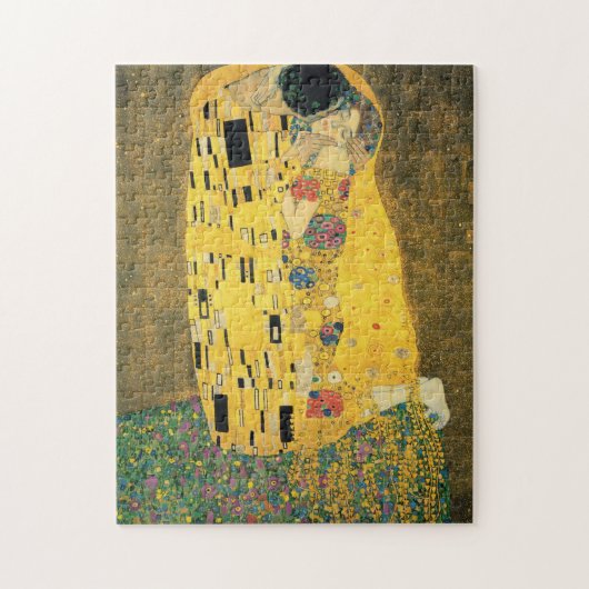 GUSTAV KLIMT - De kus van 1907 Legpuzzel (Verticaal)