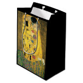 GUSTAV KLIMT - De kus van 1907 Medium Cadeauzakje (Achterkant Gekanteld)