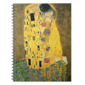 GUSTAV KLIMT - De kus van 1907 Notitieboek (Voorkant)