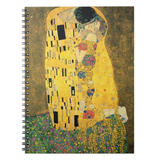 GUSTAV KLIMT - De kus van 1907 Notitieboek (Voorkant)