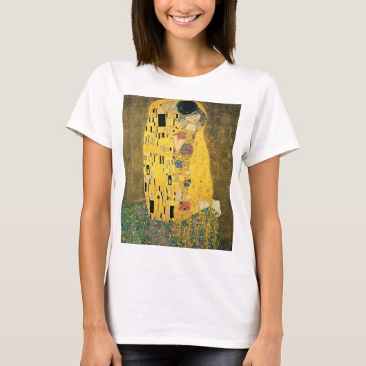 GUSTAV KLIMT - De kus van 1907 T-shirt (Voorkant)