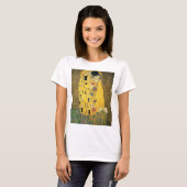 GUSTAV KLIMT - De kus van 1907 T-shirt (Voorkant volledig)
