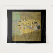 Gustav Klimt, De Kus Wandkleed (Voorkant (horizontaal))