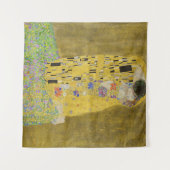 Gustav Klimt - De Kus Wandkleed (Voorkant (horizontaal))