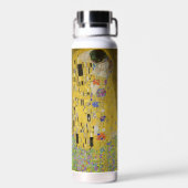 Gustav Klimt - De Kus Waterfles (Achterkant)