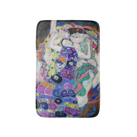 Gustav Klimt - De Maagd Badmat (Voorkant Verticaal)