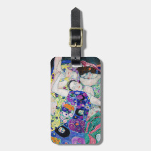 Gustav Klimt - De Maagd Bagagelabel