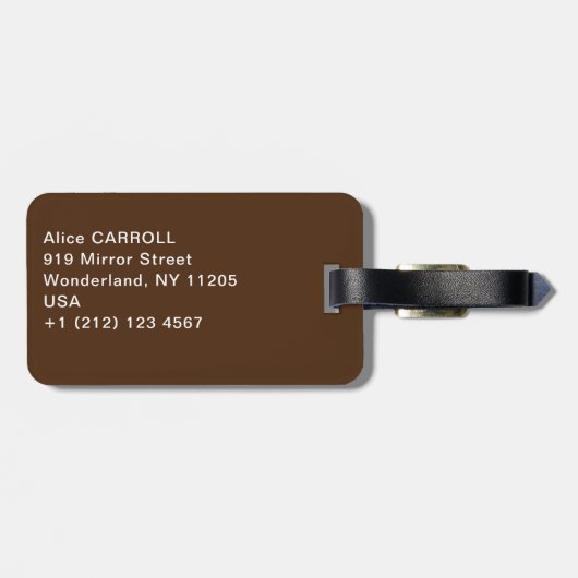 Gustav Klimt - De Maagd Bagagelabel (Achterkant horizontaal)