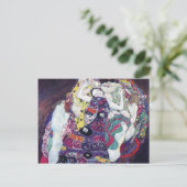 Gustav Klimt - De maagd Briefkaart (Staand voorkant)