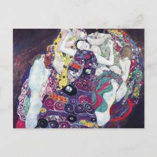 Gustav Klimt - De maagd Briefkaart