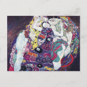 Gustav Klimt - De maagd Briefkaart