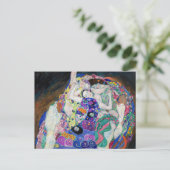 Gustav Klimt - De Maagd Briefkaart (Staand voorkant)