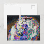 Gustav Klimt - De Maagd Briefkaart (Voorkant / Achterkant)