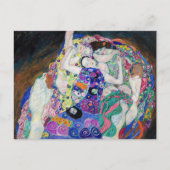 Gustav Klimt - De Maagd Briefkaart (Voorkant)