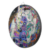 Gustav Klimt - De Maagd Dartbord (Voorkant Rechts)