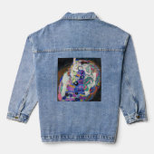 Gustav Klimt - De Maagd Denim Jacket (Achterkant)