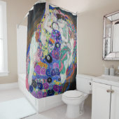 Gustav Klimt - De Maagd Douchegordijn (In situ)