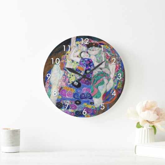 Gustav Klimt - De Maagd Grote Klok (Huis)