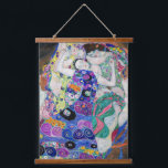Gustav Klimt - De Maagd Hangend Wandkleed<br><div class="desc">The Virgin / The Maiden - Gustav Klimt,  Oil on Canvas,  1913</div>