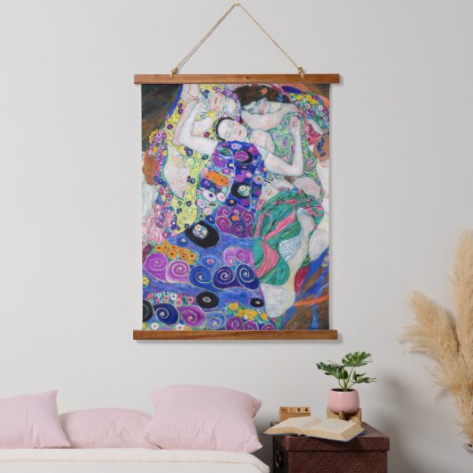 Gustav Klimt - De Maagd Hangend Wandkleed (Slaapkamer)