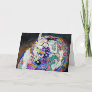 Gustav Klimt - De Maagd Kaart