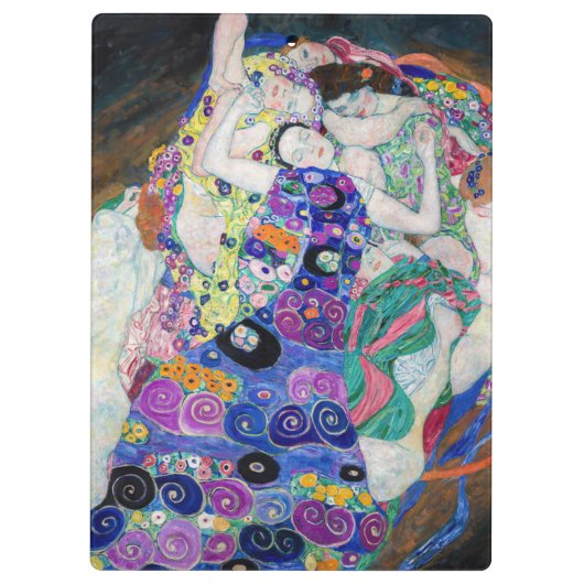 Gustav Klimt - De Maagd Klembord (Achterkant)