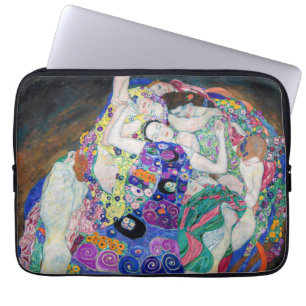 Gustav Klimt - De Maagd Laptop Sleeve