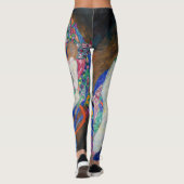 Gustav Klimt - De Maagd Leggings (Achterkant)