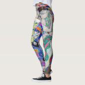 Gustav Klimt - De Maagd Leggings (Links)