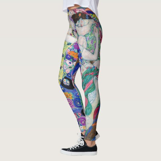 Gustav Klimt - De Maagd Leggings (Links)