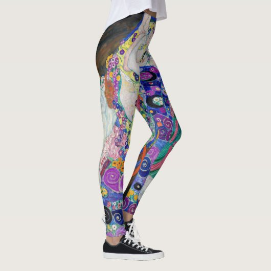 Gustav Klimt - De Maagd Leggings (Rechts)